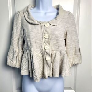 ALLIHOP x Anthropologie Cropped Jacket